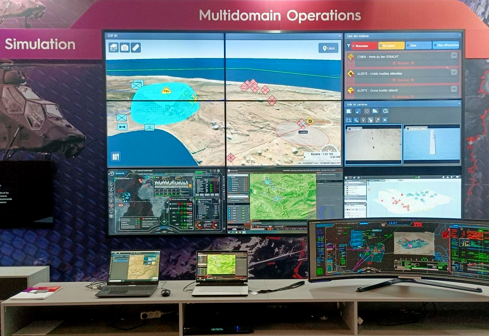 Crimson pour la protection des infrastructures et des espaces publics à Eurosatory